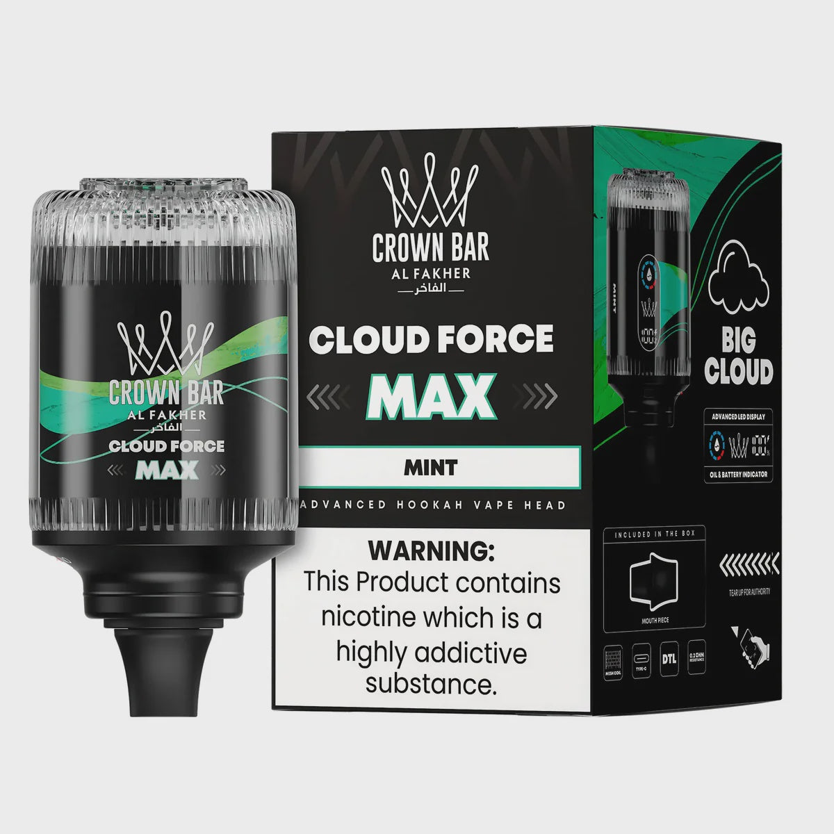 AL FAKHER CROWN BAR CLOUD FORCE MAX MINT