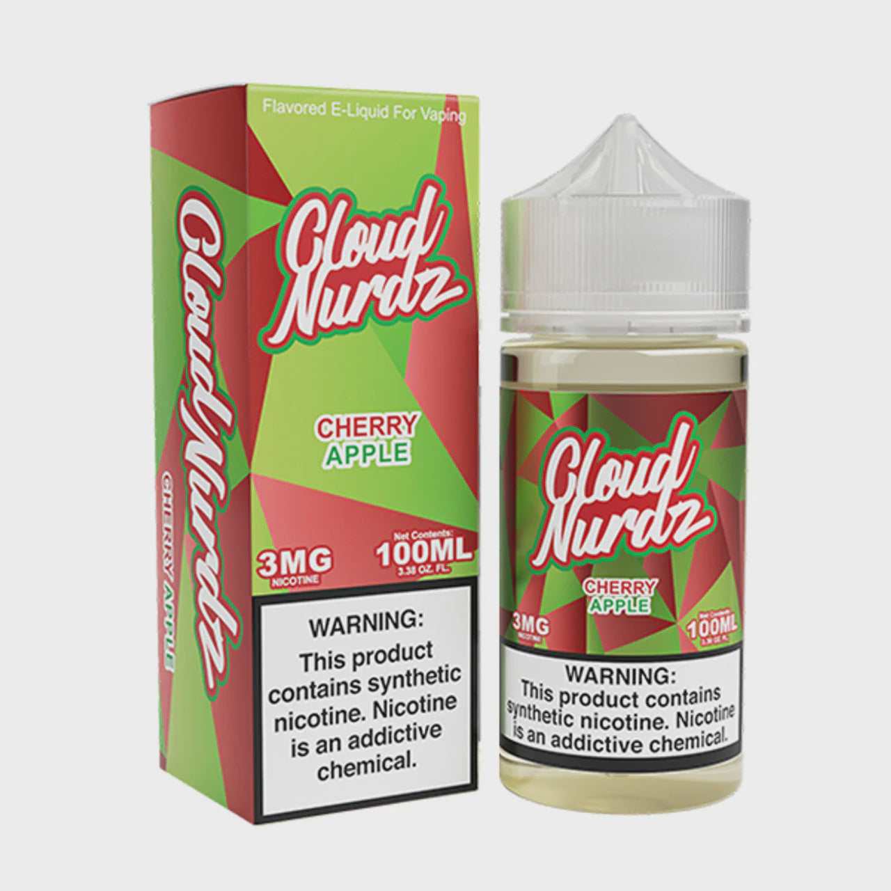 CLOUD NURDZ CHERRY APPLE 3MG/100ML
