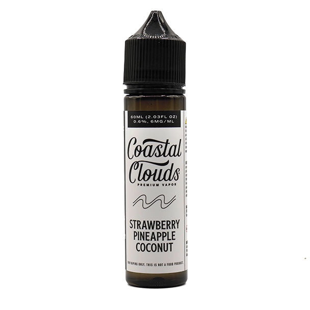 COASTAL CLOUDS STRAWBERRY PINEAPPLE COCONUT 0MG/60ML