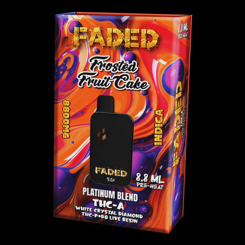 FADED INDICA PLATINUM BLEND FROSTED FRUIT CAKE 8.8ML