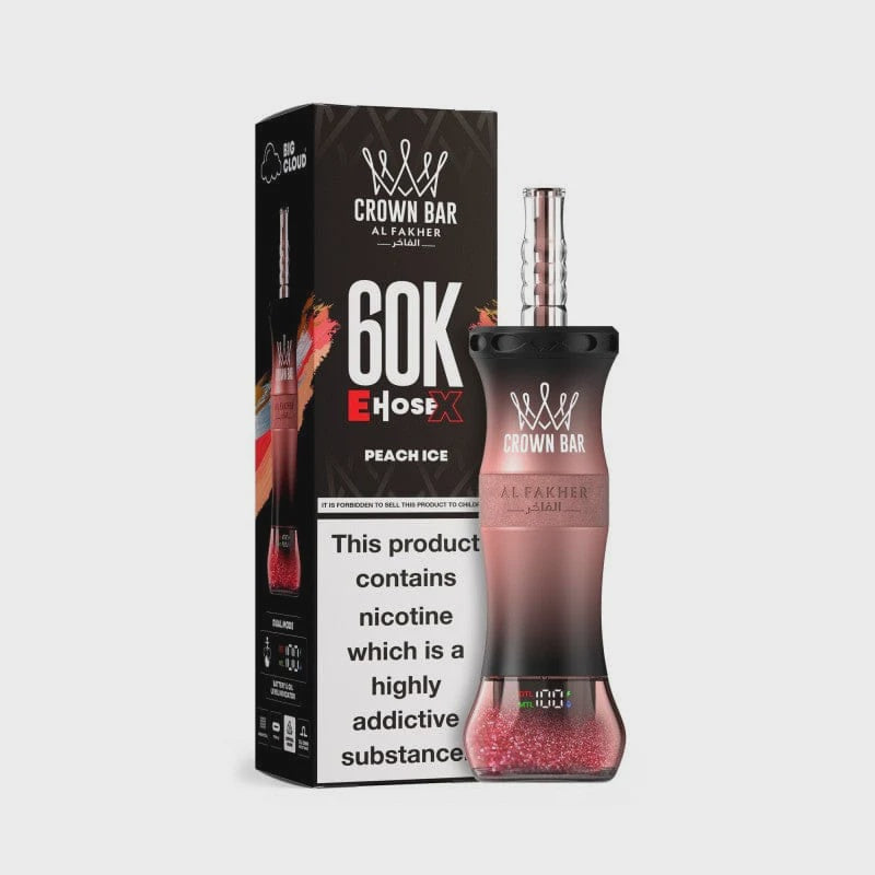 CROWN BAR PEACH ICE 60K PUFFS