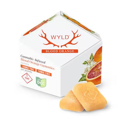 WYLD BLOOD ORANG 10MG CBD 10MG THC