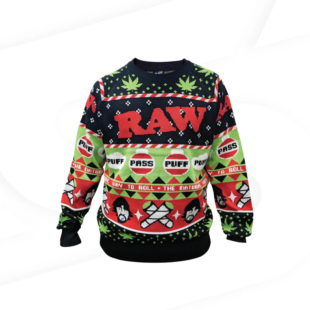 RAW® UGGO HOLIDAY CARDIGAN XL