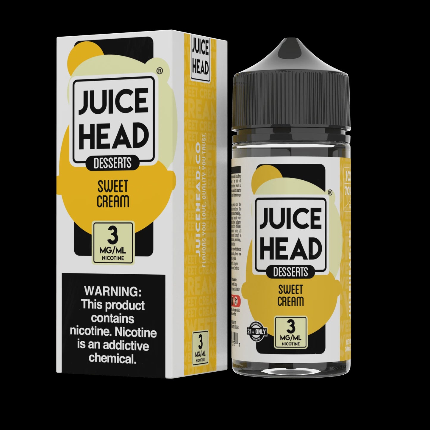 JUICE HEAD DESSERTS SWEET CREAM 3MG/100ML