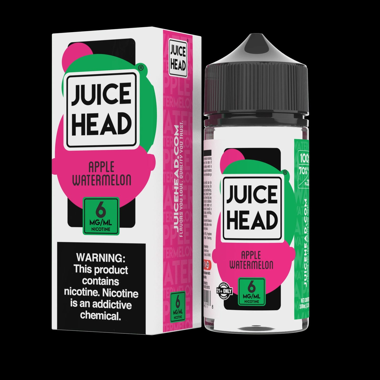 JUICE HEAD APPLE WATERMELON 6MG/100ML