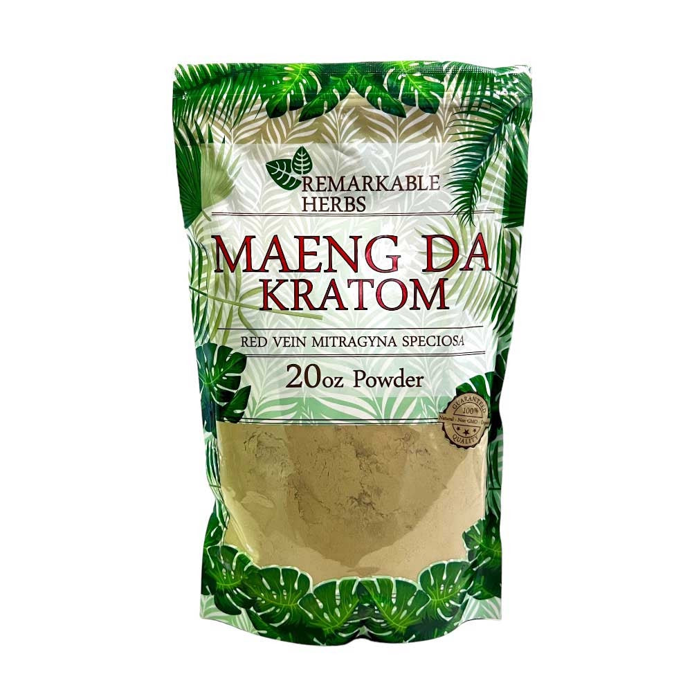 REMARKABLE HERBS MAENG DA KRATOM 20 OZ POWDER
