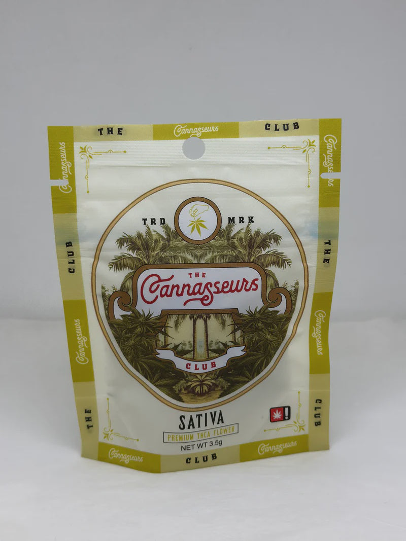 THE CANNASSEURS SATIVA TCH-A FLOWER 3.5G