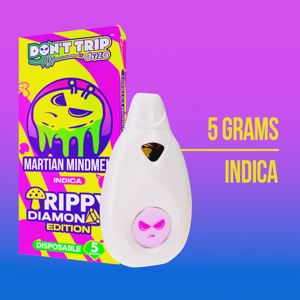 5G TRIPPY DIAMONDS MUSHROOM VAPE MARTIAN MINDMELT (INDICA)