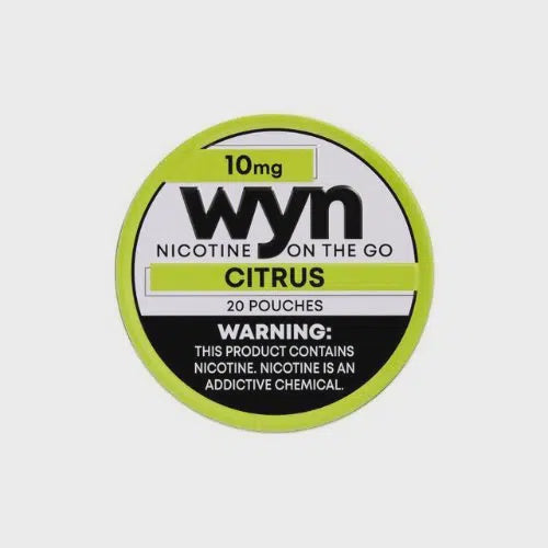 WYN NICOTINE POUCHES 5 pack 10MG | CITRUS