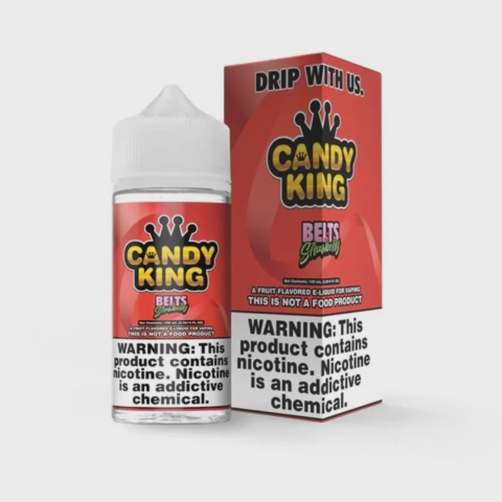 CANDY KING EJUICE 100ML 3MG BELTS STRAWBERRY