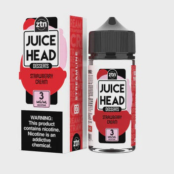 JUICE HEAD DESSERTS STRAWBERRT CREAM 3MG/100ML