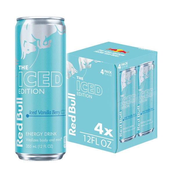 RED BULL 8.4FL ICED VANILLA BERRY
