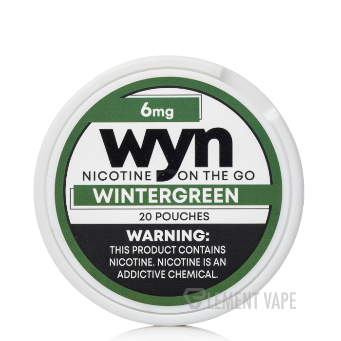 WYN NICOTINE POUCHES 5 pack 10MG | WINTER GREEN