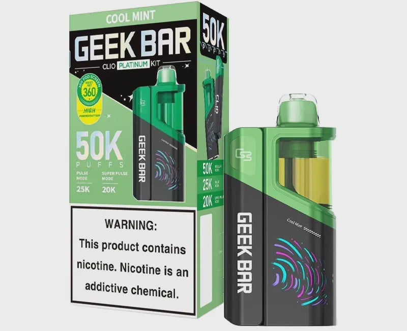 GEEK BAR 50K PLATINUM KIT COOL MINT