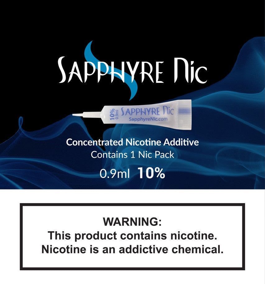 SAPPHIRE NIC 10% 0.9ML