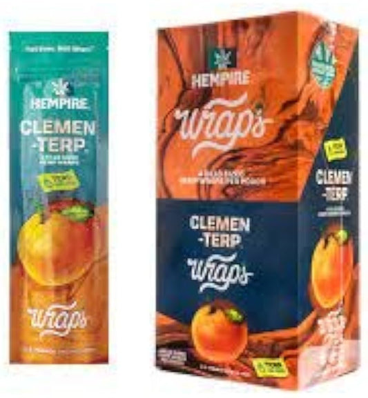 HEMPIRE CLEMEN TERP WRAPS ORANGE