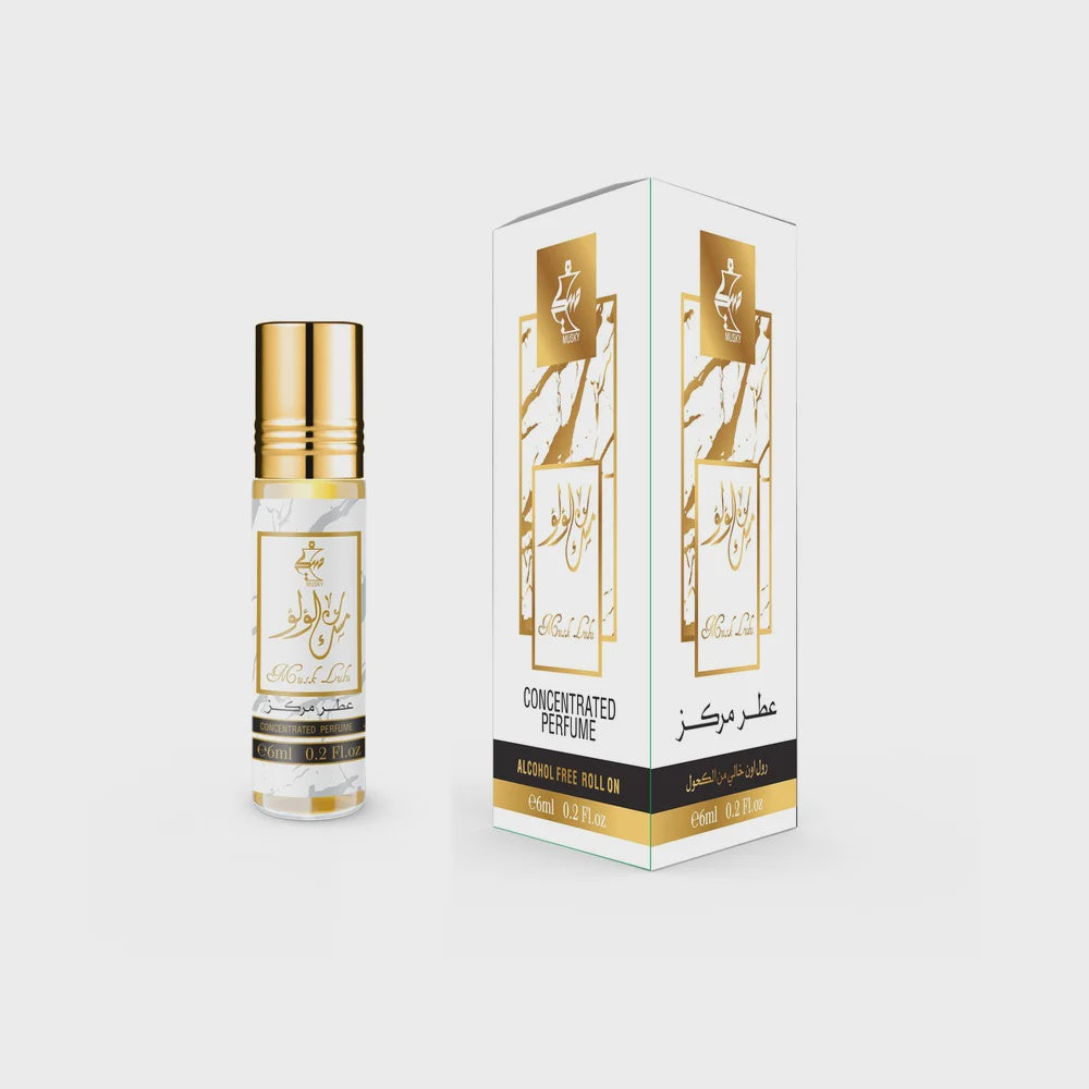MUSKY BODY OIL 6ML ROLL ON BY DAMAS ROSE 6CT/PK | MUSK LULU