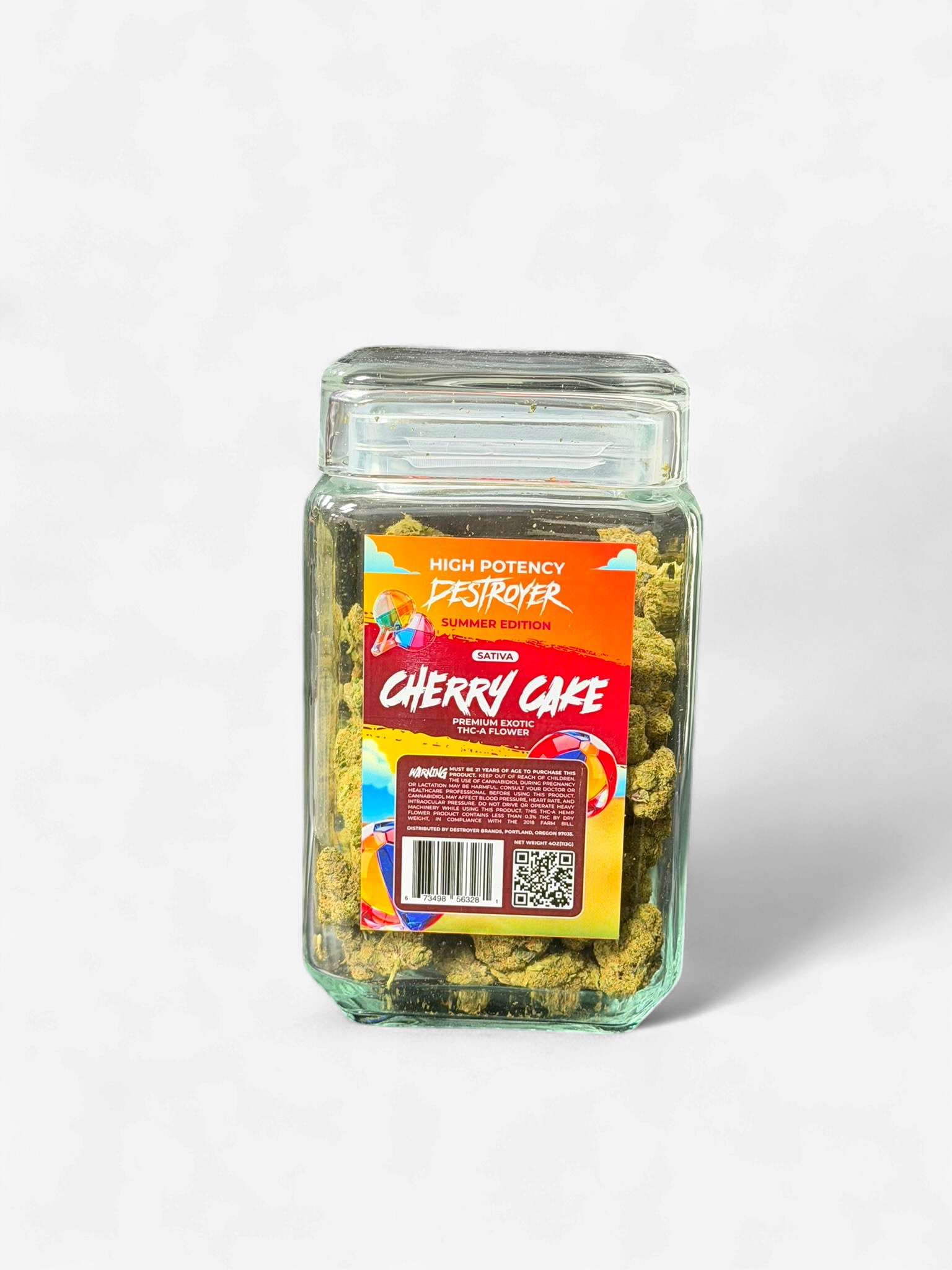 DESTROYER FLOWER SATIVA CHEERY CAKE