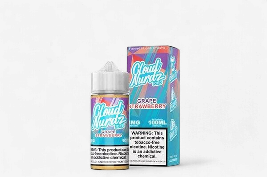 CLOUD NURDZ ICED STRAWBERRY PEACH 6MG/100ML