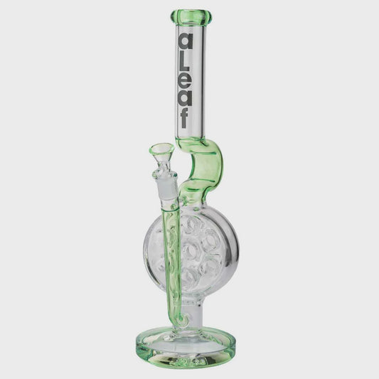 ALEAF 14" WATERPIPE STRAIGHT AL2120 GREEN