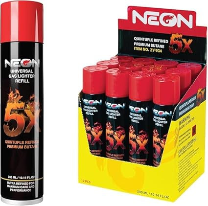 NEON BUTANE 5X 12/BX