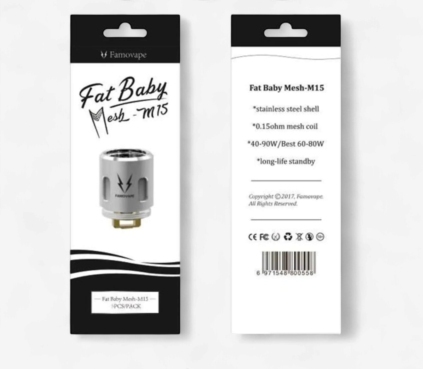 Fat Baby Mesh Coil 0.15
