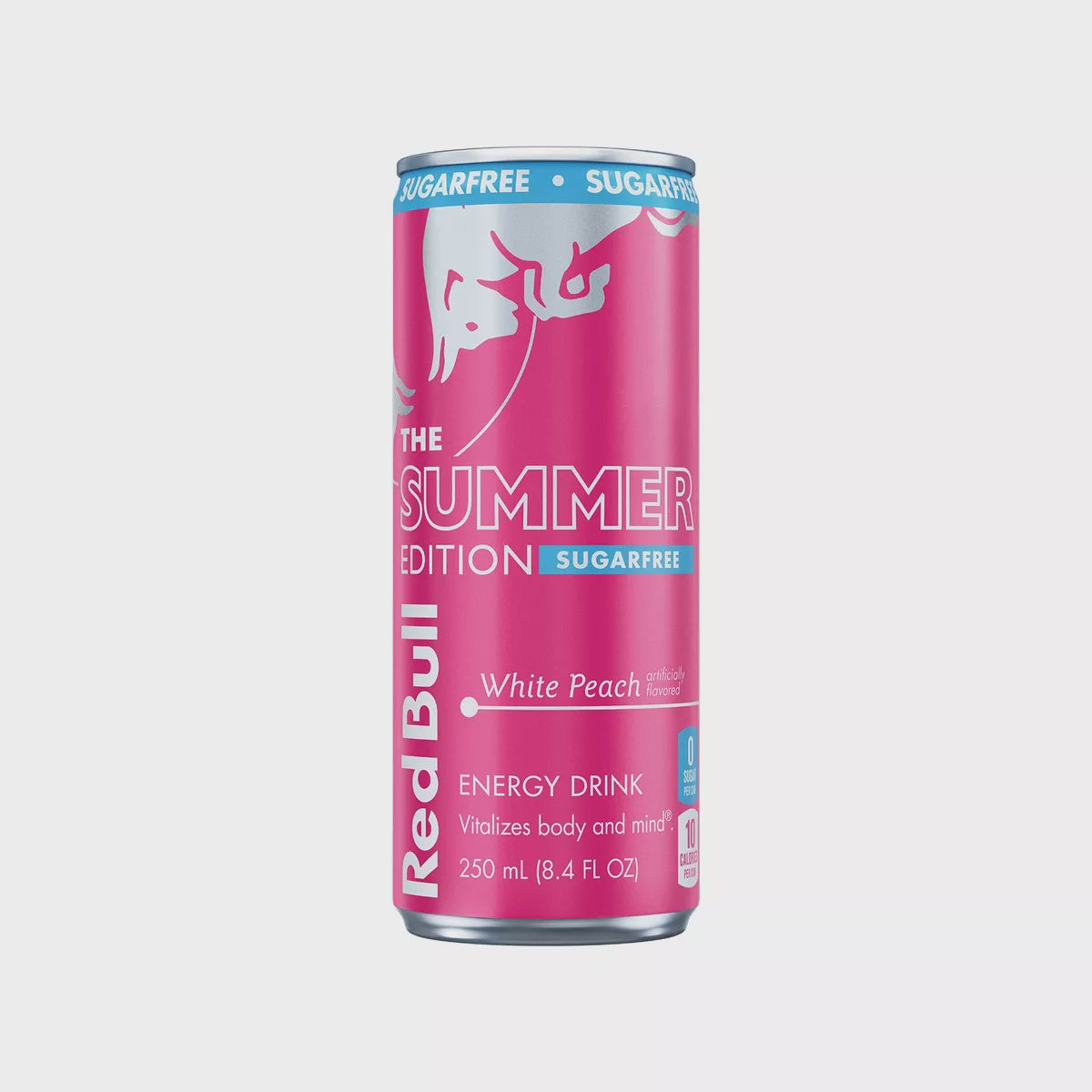 RED BULL 8.4FL WHITE PEACH SUGAR FREE