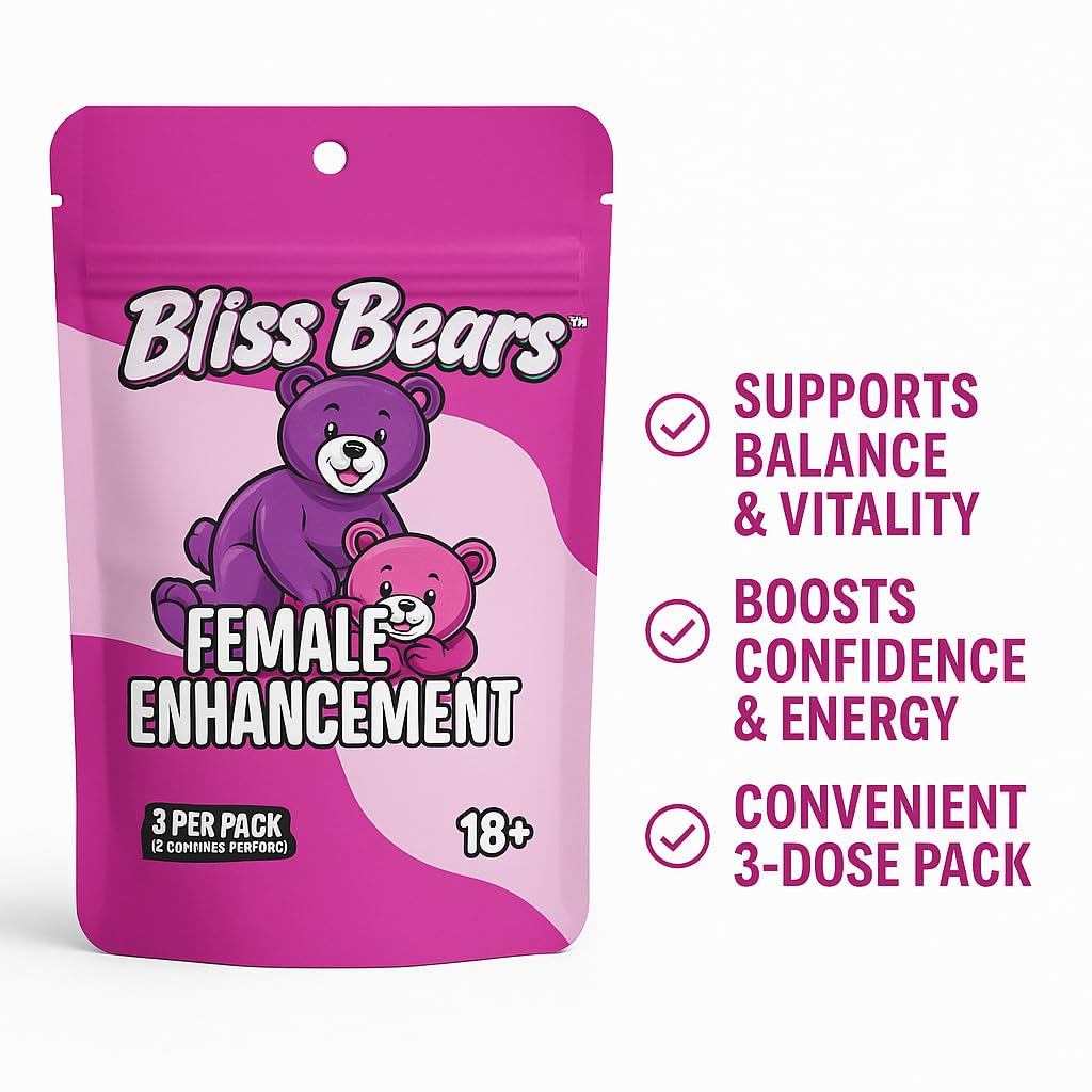 BLISS BEARS FEMALE ENHANCEMENT GUMMIES 6/Pk