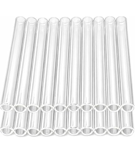 PCST1 STRAIGHT TUBE 4"  4mm GLASS