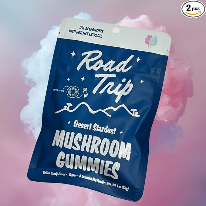 ROAD TRIP COTTON CANDY MASHROOM