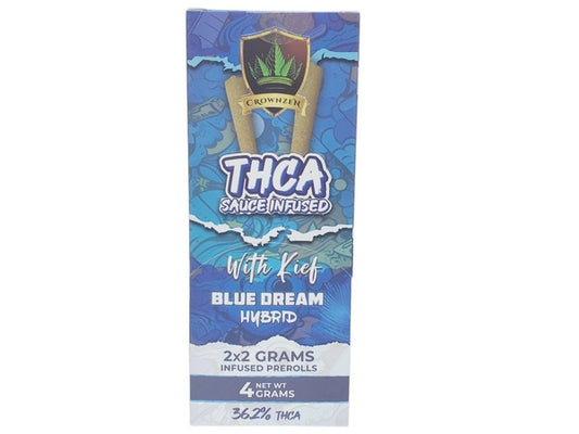 CROWNZEN THCA SAUSE INFUSED BLUE DREAM