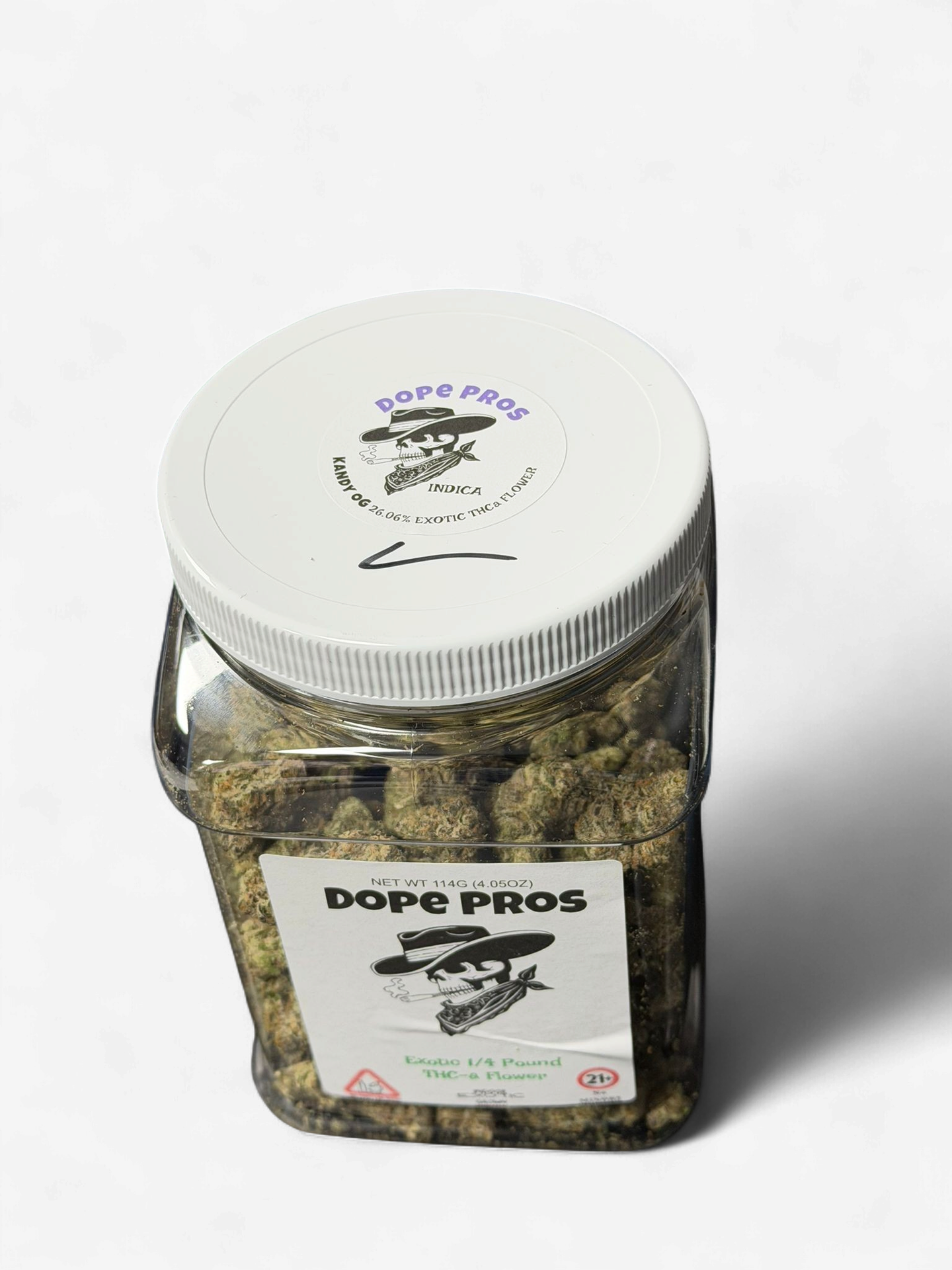 DOPE PROS EXOTIC FLOWER KANDY OG INDICA