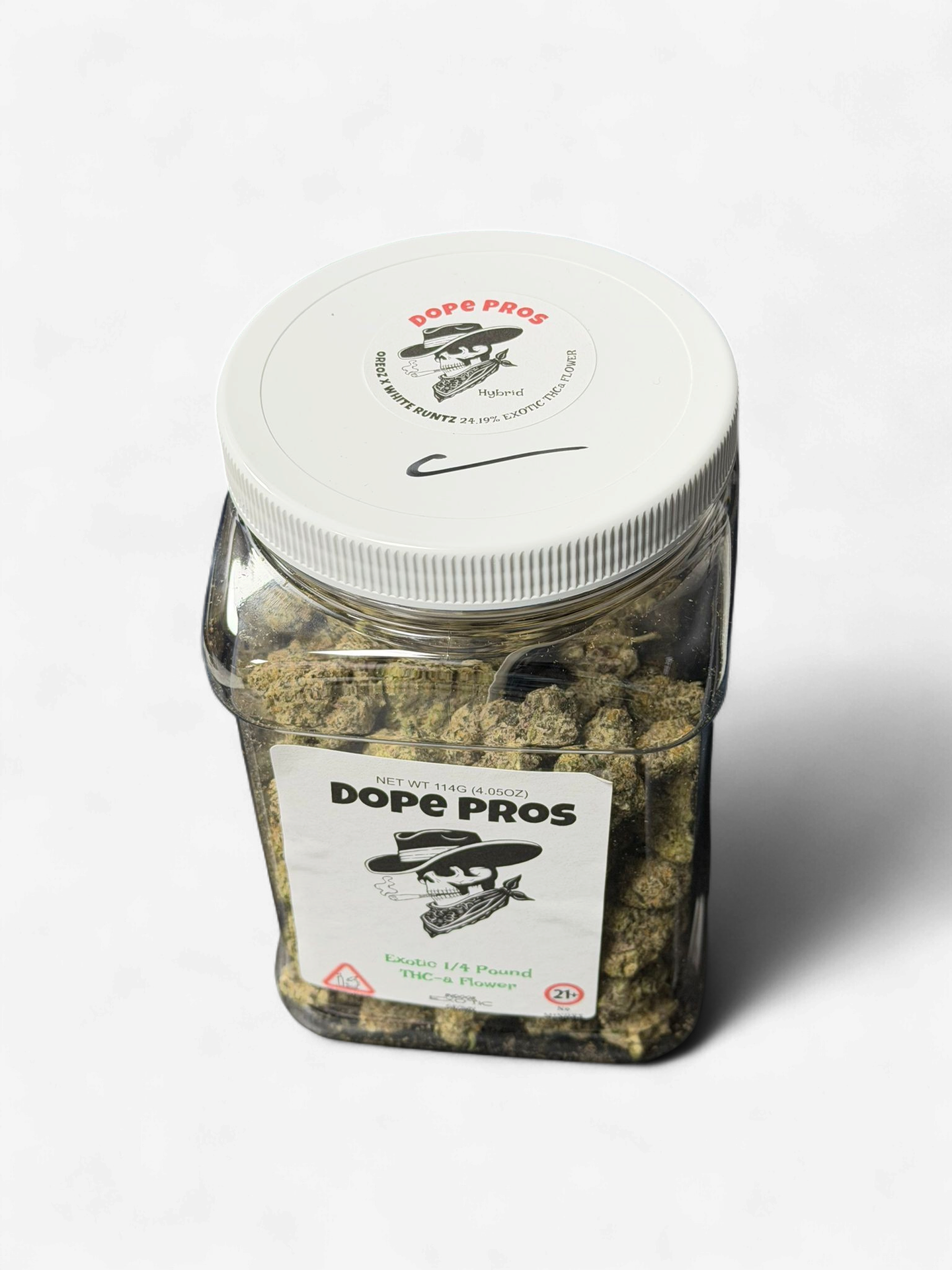 DOPE PROS EXOTIC FLOWER OREOZ X WHITE RUNTZ HYBRID