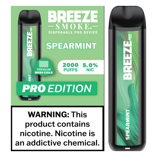 BREEZE PRO SPEARMINT 2K