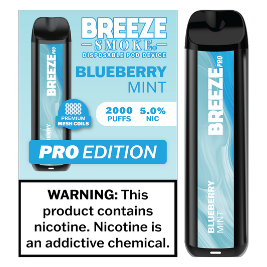 BREEZE PRO BLUEBERRY MINT 2K