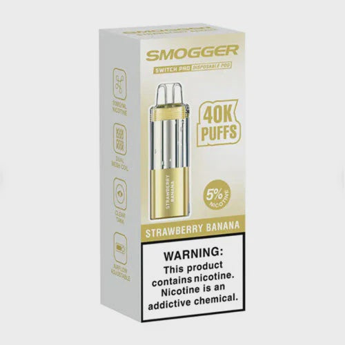 SMOGGER 40K REFILL PODS STRAWBERRY BANANA