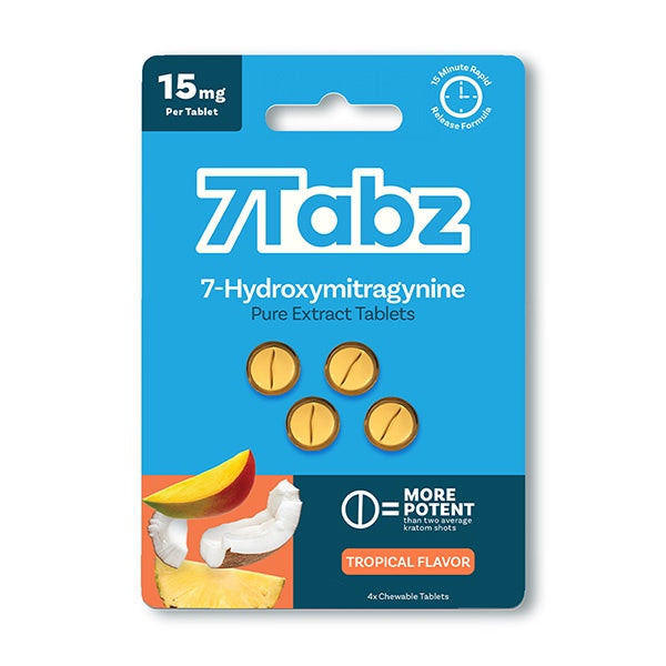 7TABZ 7OH 15mg TABS 4/Pk TROPICAL