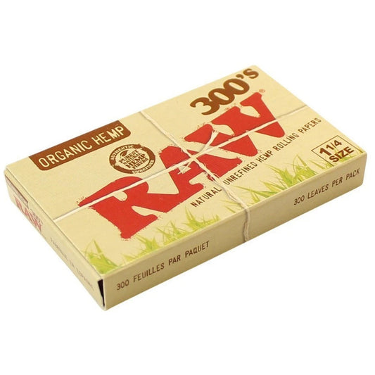 RAW ORGANIC HEMP 1/4 300 BLOC 40/BOX