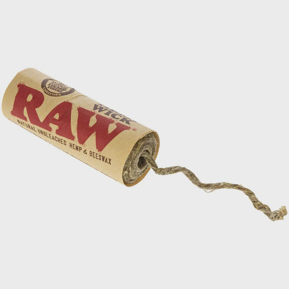 RAW HEMP WICK 20ft 6m
