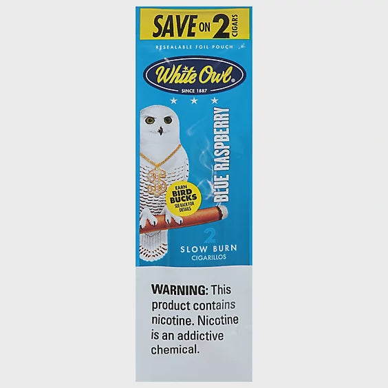 WHITE OWL BLUE RASPBERRY