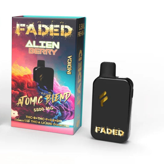 FADED INDICA ATOMIC BLEND - ALIEN BERRY 5.5ml