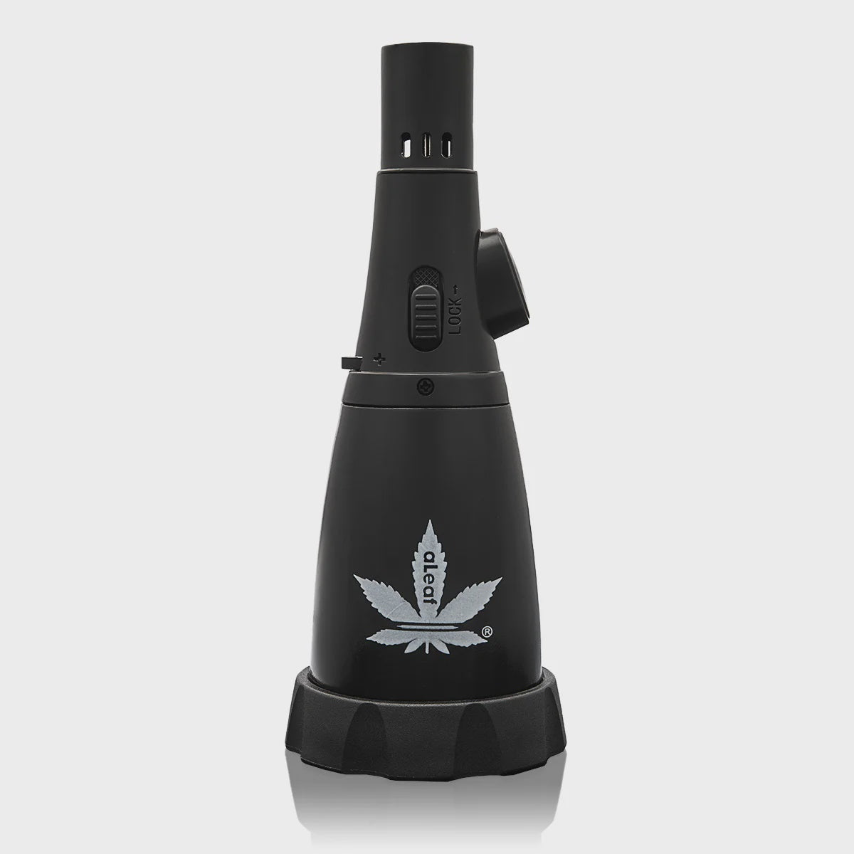 ALEAF 5.6" AERO BLOW TORCH 2500F° BLUE TURBO FLAME ALT105- BLACK