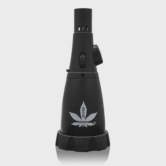 ALEAF 5.6" AERO BLOW TORCH 2500F° BLUE TURBO FLAME ALT105- BLACK