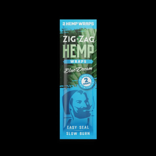 ZIGZAG HEMP WRAPS BLUE DREAM