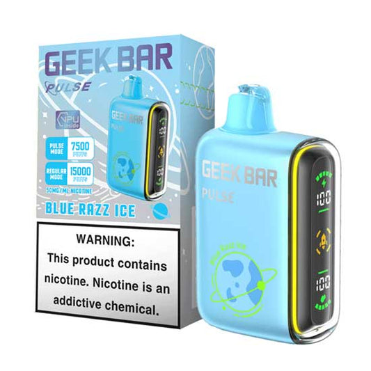 GEEK BAR PULSE 15000 BLUE RAZZ ICE