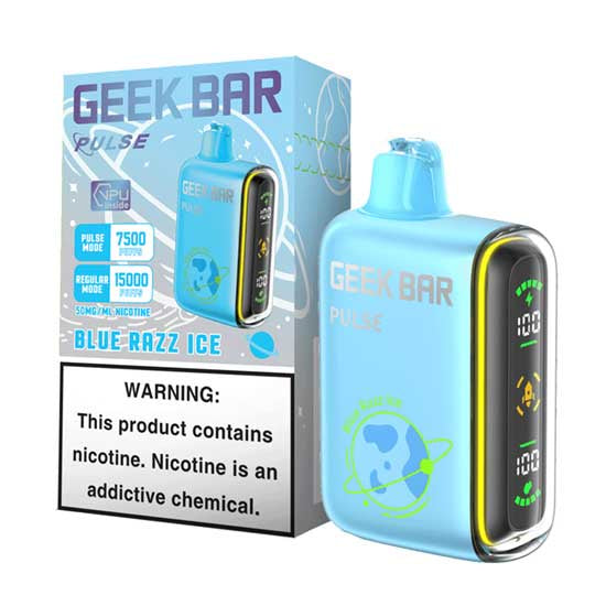 GEEK BAR PULSE 15000 BLUE RAZZ ICE
