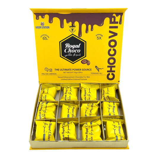 CHOCO VIP ROYAL CHOCO 10g x 48ct/DISPLAY