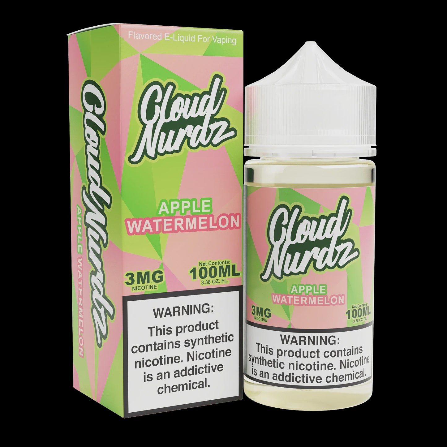 CLOUD NURDZ APPLE WATERMELON 3MG/100ML