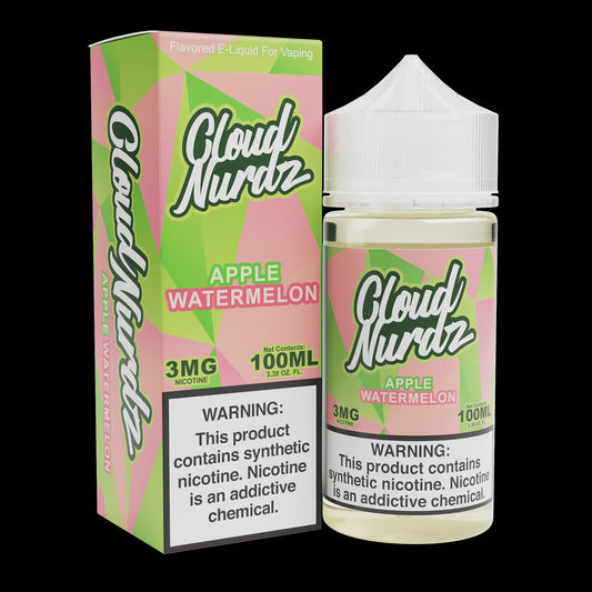 CLOUD NURDZ APPLE WATERMELON 3MG/100ML