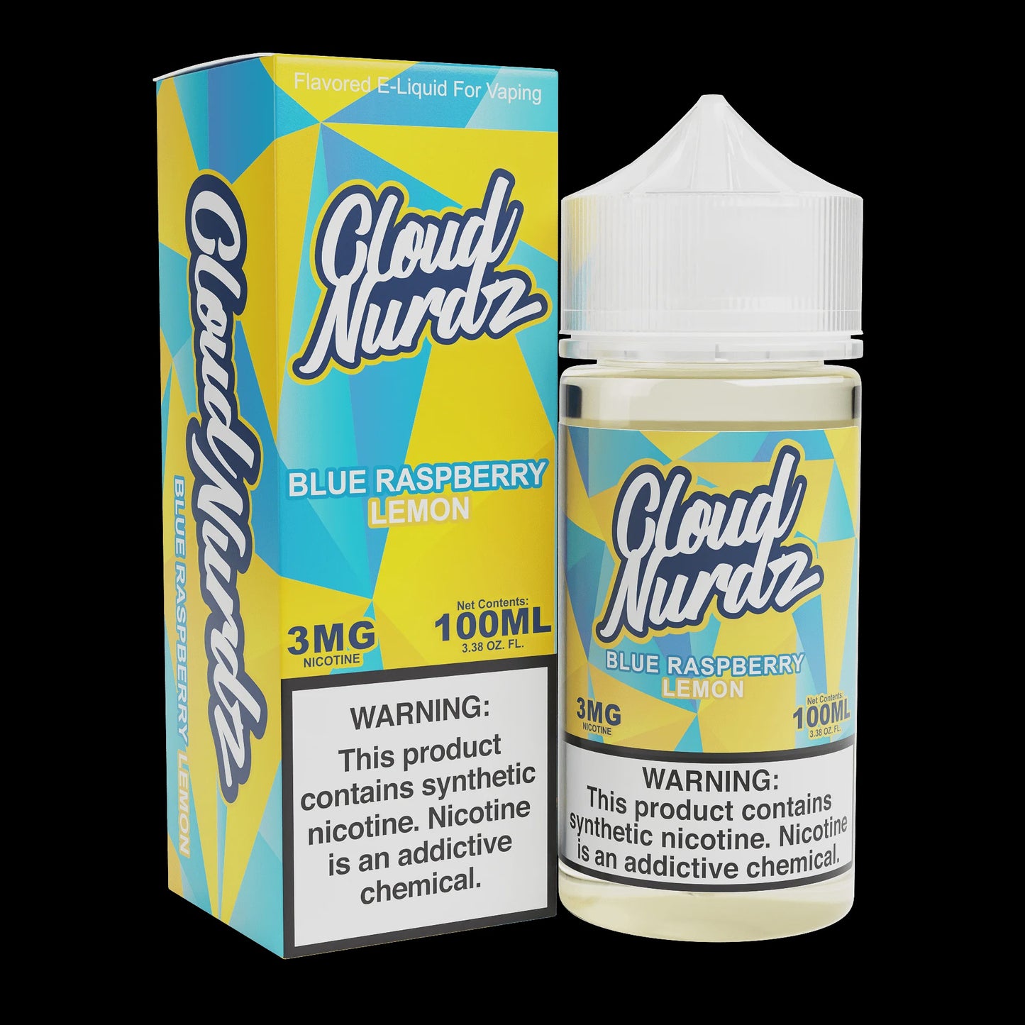 CLOUD NURDZ BLUE RASBERRY LEMON 3MG/100ML
